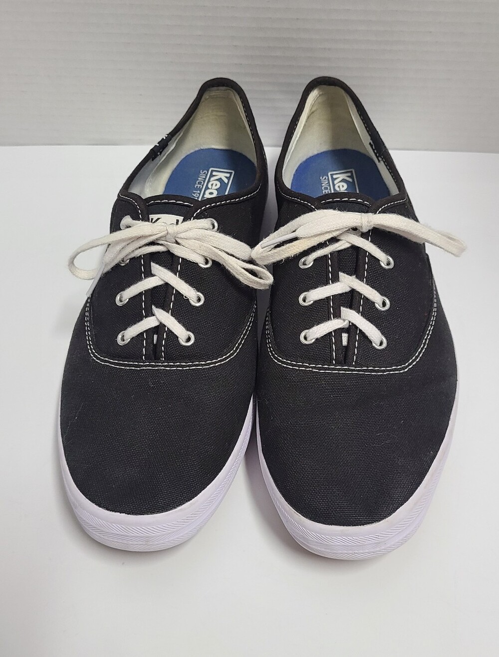 Keds Champion Originals Black Lace-Up Sneakers Sz 12W - Picture 4 of 13